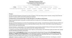 Desktop Screenshot of christinaneumeyer.org